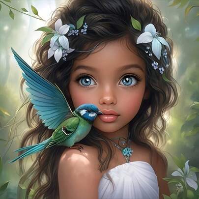 DIY Diamond Painting Kit: 30x30cm/11.81x11.81 Inches, An Ideal Choice For Home Decor And Wall Art - Exquisite Figure Pattern Created By Round Diamonds