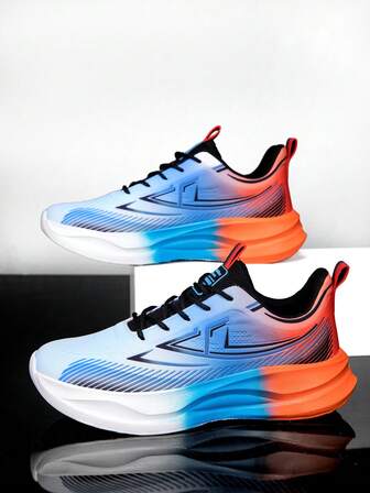 2025 New Autumn Men's Casual Sports Shoes, Soft Sole Mesh Breathable Lightweight Versatile Shock-Absorbing Running Sneakers