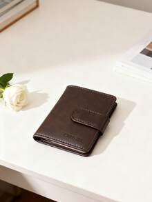 男士大容量多卡位信用卡钱包，小巧便捷透明驾驶证卡夹 - 彩色 - 查看 7