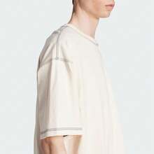 Adidas Originals Men's ESSENTIALS TEE Short Sleeve T-Shirt, Knit Crew Neck, TJW0970 - White - View 3