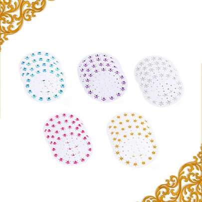 Juego de peinado con diamantes con purpurina, lujosas piedras preciosas para decoración del cabello, magnífico juego de purpurina, herramientas de publicación para niños, 300 juguetes de colores