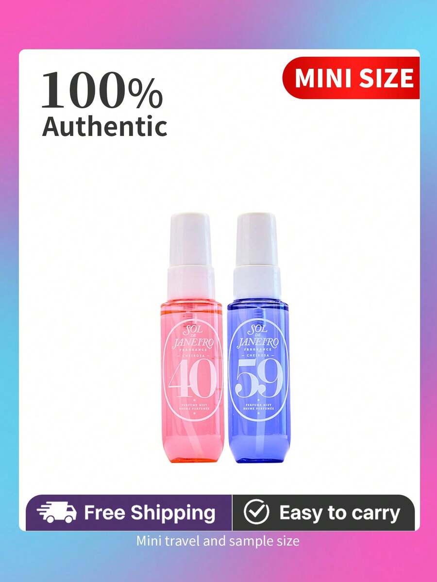Sol Cheirosa Perfume Mist Duo Mini Perfume Set For Women-2-Piece Set- Travel Size 30ml Each | Cheirosa (40 & 59) - 59+40 - Xem 1