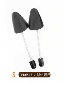 2 件全新塑料弹簧鞋撑，男女通用塑料鞋撑，抗皱鞋撑