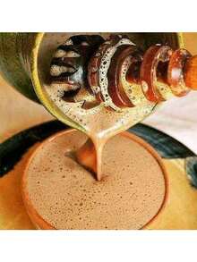 Molinillo De Madera Para Café Chocolate 36cm - Albaricoque - Ver 5