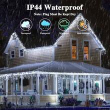240LED 88Ft Connectable String Lights Indoor Outdoor Wire Warm White Lights Twinkle Fairy In With Timer Bedroom Classroom Wedding Tree Patio Decor - Cold White + 240LED - View 6
