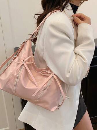 Women's PU Shoulder Bag, Fashion Versatile Crossbody Bag, Handbag, Tote Bag