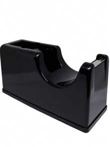 Aliamex Despachador De Cinta Adhesiva Mediano Cuadrado - Negro - Ver 10