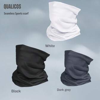 1pc Solid Color Headband Neck Gaiter, Suitable For Outdoor Activities, Cycling, Fitness, Essential For Outdoor Excursions