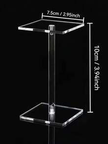 Office Desk Accessories For Organization And Storage Office Supplies. Light Luxury Transparent Acrylic Material Room Decor. Beauty Perfume Stand Organizer. It Can Storage Bluetooth Headphones, Makeup, Jewelry. Office Supplies For Women Desk - Multicolor - View 9