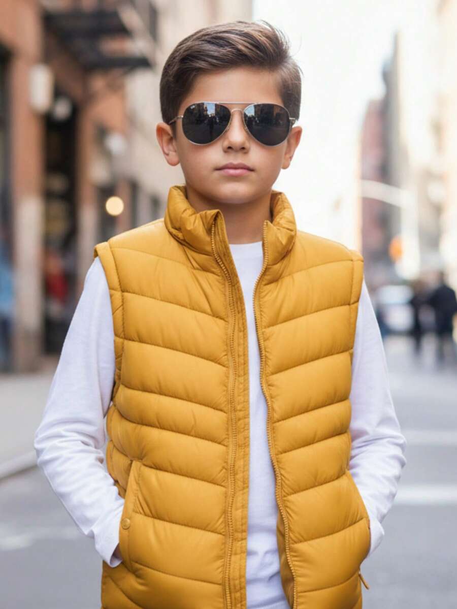 Big City Tween Boys Extended Size Tanks - Ginger - View 1