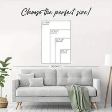 [2D Flat Canvas Wall Art] Funny Canvas Wall Art, 1Pc Framed Ready To Hang 2D Flat Blue Mountain Landscape Canvas Wall Art, Realistic Nature Decorative Painting, Posters For Living Room Bedroom Office, Tranquil Home Decor Aesthetic, Perfect For Nature Enthusiasts & Calming Interiors, Adds A  Touch To Any Space  Canvas Wrapped Inner Frame - 霧霾藍 - 查看 7