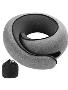 Memory Foam Travel Pillow, U-Shaped Neck Pillow With Storage Case, Removable & Foldable Travel Pillow Set, Washable Car Neck Pillow, Office Pillow, Sleep Pillow, Portable Travel Neck Pillow, Airplane Pillow. Available In Multiple Colors. Holiday Gift. - Multicolor - View 9