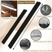Under Door Draft Stopper 32 Inch For Huge Gap Up To 2 Inch Draft Blocker For Bottom Of Door 27-35 Inch Seal Insulat... - Gap 0 27-35 & Quot; - View 5