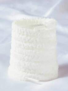 2pcs Soft Plush Shoelaces - Solid Color, Casual, Washable, 120cm Length For Women Shoes, Sneakers,Winter Shoes - Multicolor - View 2