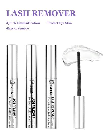 Lash Glue Remover For Cluster Lashes 5 ML Lash Remover For Lash Extensions DIY Eyelash Extension Remover Adhesive Easy Removing Lash Bond And Seal (Remover,5ml) At Home Lash Bond Remover For Selfapplication