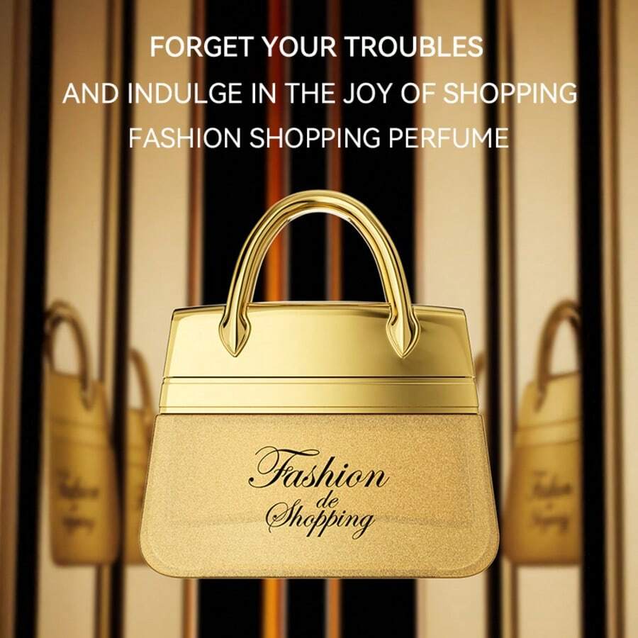 一瓶女士香水/空气清新剂，适合日常使用、派对和送礼，包装精美，喷雾式香氛，天然持久，散发迷人女性香气，附赠便携袋 - 彩色 - 查看 1