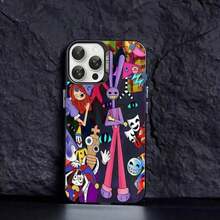 Anime "The A-Amazing D-Digital C-Circus" Phone Case For 17 16 15 14 13 12 11 Pro Max Air Plus Matte Shockproof Back Cover - Z6 - Xem 3
