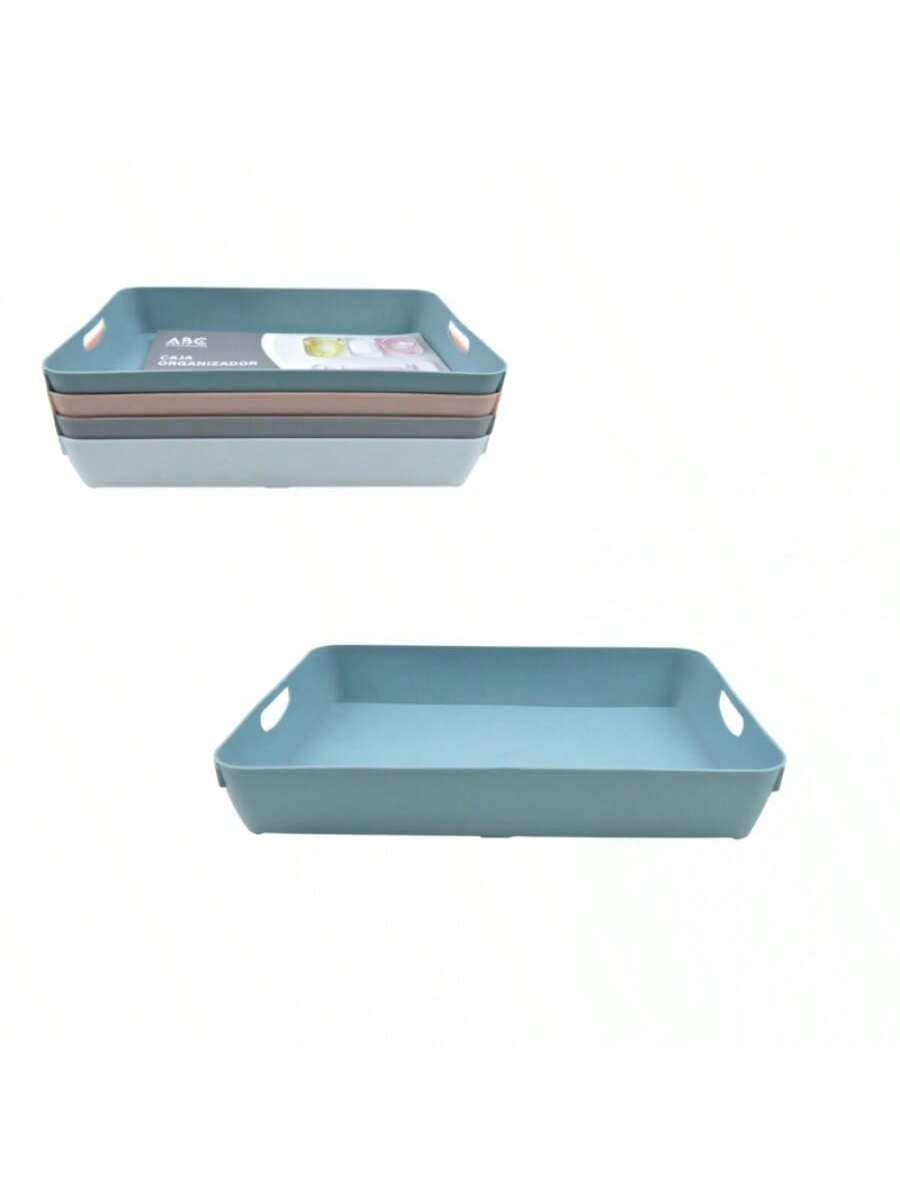 Caja de almacenamiento de 26,5 x 18,3 x 4 cm