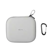 适用于 Osmo Nano 的 1 个便携收纳包，采用便携式 PU 皮革和 EVA 材料，橙色、黑色和灰色可选，中号，适合旅行摄影、Vlog 和户外探险，收纳 Osmo Nano 配件，方便携带，提供全面保护，小巧轻便。