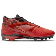 Nike Alpha Menace 4 Pro FQ3984-600 Men's Red Black Molded Football Cleats UWU862 - 紅色 - 查看 9