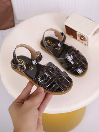 1 Pair Children Tassel PU Casual Fashion Sandals, Suitable For Summer