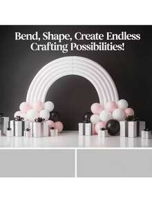 2支/4支装工艺泡沫管 - 适用于课堂教学、DIY手工制作 - 是家庭生日派对的理想之选。可用于游泳池扶手保护、游泳池训练器材配件、水上运动工具，用途广泛，经久耐用，也是家庭健身配件，适合家庭健身用户。冬季可用于管道、喷淋器和热水管道的防冻保护。