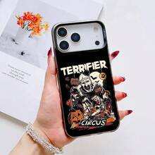 Funda de teléfono de la película T-Terrifier 2 3 H-Horror Clown para 11 12 13 14 15 16 17Pro Max Plus, protector de teléfono con revestimiento - Z7 - Ver 10