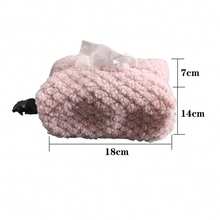 柔软车载毛绒纸巾盒，节省空间 - 均碼 - 查看 6