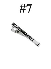 Men's Tie Clip Set, Suitable For Regular Ties, Weddings, Business Ties, Etc.