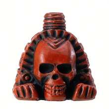 Death Whistle - 125+DB Loud Replica Ancient Mayan/ Skull Sound Artifact, Prank With Carry Case/Box, Historical Collectible For Halloween, Haunted Houses & Parties - Realistic Howling Noise (Resin) - Lễ Halloween - Xem 8