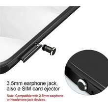 4pcs USB-C Dust Plug, Type-C Dust Proof Charging Port Cover With Cleaning Brush, Compatible With IPhone 17/16/15 Series, Galaxy S22/S21/S20, Note 20/10, And All USB-C Devices - Black - View 7