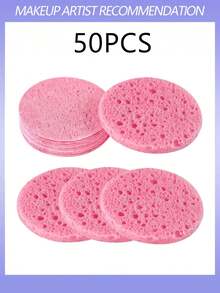 Heart-Shaped Soft Exfoliating Cleansing Sponge, Suitable For Face Cleaning, Massage, Exfoliation, Masking, Makeup Removal - Gentle Scrubbing Deep Cleansing Sponge, Fragrance-Free, Unisex, Travel Essential - Multicolor - View 37