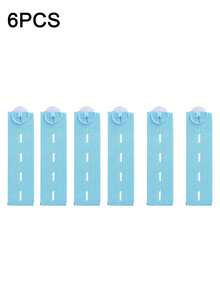 6pcs Adjustable Waistband Extender Buckle, Elastic Button Extenders,Premium Button Extender,Maternity And Overweight Men's Pants Extender,For Loose Pants,Jeans, Trousers, Skirt,Dress,Practical Sewing Tool(Black,White,Blue,Dark Blue,Light Blue) - Multicolor - View 12