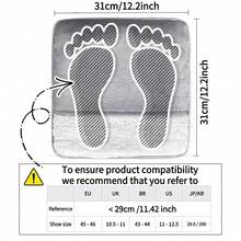 USB电热垫 暖脚拖鞋 冬季手脚保暖器 可水洗家用法兰绒脚部加热器 - 淺灰色 - 查看 12
