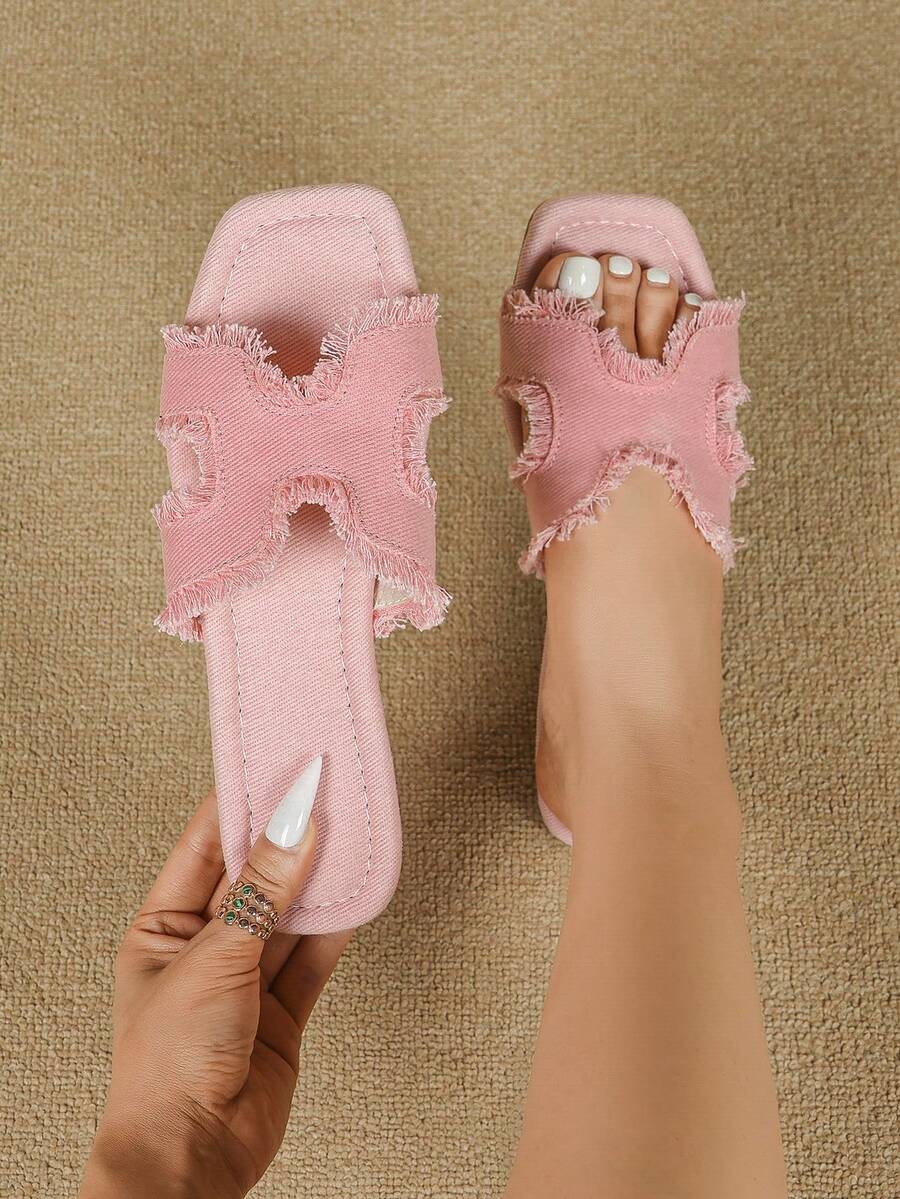 Women's Spring/Summer Fashion Flat Non-Slip Slippers