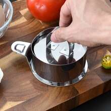 3pcs Mousse Cake Mold Set - Base, Pusher, Round & Heart Shaped Molds, Baking Tools