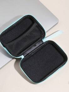 彩色爱心数据线装饰防护电缆断裂爱心收纳袋带拉链挂绳 - 彩色 - 查看 4