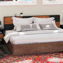 Cabecera Individual - Granada, Diseo Moderno y Verstil, para Crear Cabecera King Size - Color Gris/Negro - Tzalam / Negro - Ver 5