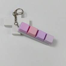 1pc Teens Stress Relief Toy/Push Button /Finger Pressing Decompression Gadget/Keychain/Creative Toy/Keychain/Keychain/Keyboard Squeeze Mechanical Squeeze/Key Decompression Toy - Multicolor - View 15