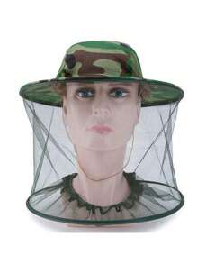 1顶夏季防蚊网帽，迷彩防晒帽，男女通用 - 彩色 - 查看 6