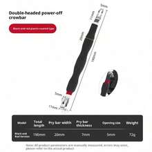 1PCS Automotive Electrical Terminal Connector Separator Removal Tool, Universal Plug Connector Remover For Cars, Electrical Connector Toolfor Most Vehicles, Electrical Connector Removal Tool - 黑色 - 查看 5