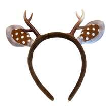 1pc Women's Christmas Antler Headband, Cute Deer Horn Hair Accessory, Sweet Christmas Mori Style, Hair Band, Hair Hoop ,Hairband For Women