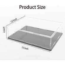 Clear Acrylic Display Case For Books Medals Stamps Collectibles And Cards Premium Flat Acrylic Box With Elegant Transparent Design For Home Office Or Retail Showcase Applications Durable ScratchResistant And Lightweight For LongTerm Display Protection And Enhanced Visual Presentation - 無色 - 查看 5