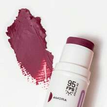 Ollie 3-In-1 Blush, Lipstick, And Eyeshadow SPF 95 Blackberry - quả mâm xôi - Xem 1