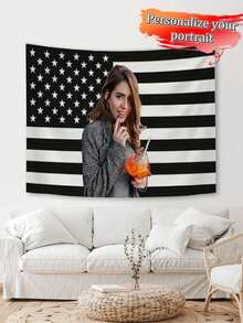 1 Tấm tranh treo tường cờ Mỹ đen tự làm theo yêu cầu, Tranh treo tường trang trí bằng polyester hình cờ Mỹ sáng tạo, Tranh in hình bạn bè, cặp đôi, Trang trí nhà cửa, phòng khách, phòng ngủ, văn phòng, Trang trí phòng/Trang trí tiệc, Thoáng khí, Nhẹ, Có thể giặt, Dễ thương, Tình yêu, Sáng bóng, Mềm mại, Thoải mái, Thanh lịch, Tùy chỉnh, Cá nhân hóa, Độc đáo, Dành cho Anh ấy, Cô ấy, Bạn trai, Bạn gái, Bố, Mẹ, Gia đình, Bạn bè, Lựa chọn theo mùa, Làm mới nhà cửa mùa thu, Nhà ấm cúng kiểu Scandinavia, Vẻ duyên dáng mùa đông, Trang trí mùa thu, Không gian ấm áp, Dành cho gia đình - màu đen - Xem 12