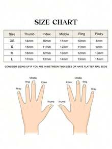 10pcs Brown Almond Shaped Nail Stickers, Playful Y2K Crocodile Print Autumn/Winter Nails, Handmade Gold Flower Short/Medium Fake Nails, Minimalist & Versatile, Suitable For Daily Wear, Parties And Holidays - Removable Press-On Nail Stickers, Nail Extension Stickers, Nail Art Supplies - 棕色 - 查看 5