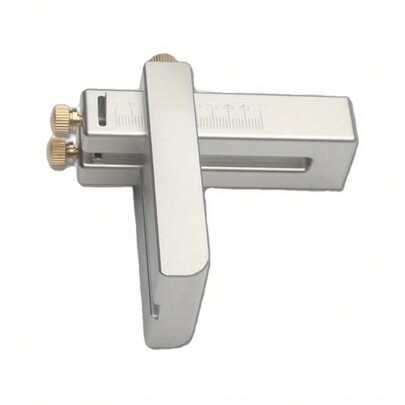1PC Leather Strap Cutter Adjustable Strip Belt Precise Cutting Tool Aluminum Alloy Leathercraft Incision Cutter