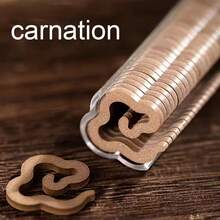 38支装花香木质调香氛蜡烛礼盒（不含羽毛），包含茉莉、薰衣草、玫瑰、樱花、百合、栀子花、龙血树、鼠尾草、香草、柠檬草、圣木和康乃馨香型，燃烧时间30分钟，无烟室内香氛 - 38pcs/罐 - 查看 11