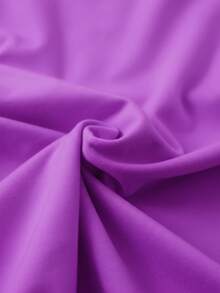 Playera camiseta gráfica dama mujer manga corta cuello redondo básica cómoda fresca ligera moderna juvenil estampado mariposas volando degradado - Morado - Ver 5