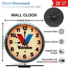 10inch Modern Simple Wooden Wall Clock, Japanese Style Quartz Movement - Silent Non-Ticking Battery Powered (AA Batteries Not Included), Large Easy-To-Read Black Hands And Red/Blue Second Hands, White Dial - Elegant Round Clock, Suitable For Home, Office, Bedroom, Living Room Decoration - Durable Wooden Frame, Easy-To-Read Numbers, Silent Scanning Mechanism, Manual Ringtone Function, Digital Display, Fantasy Theme, Mechanical Movement, Manual Ringtone Off, Home Decoration, Bedroom Accessories, Modern Style - 彩色 - 查看 3